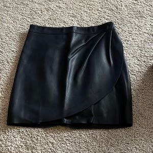 Express Faux Leather Skirt